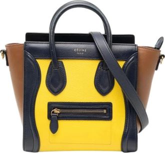 Celine Pre-owned Handbags, female, Multicolor, Size: ONE SIZE Pre-owned Vintage Handbag