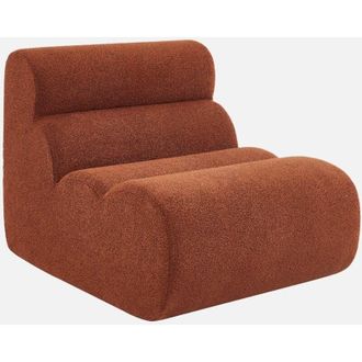 Sweeek Poltrona boucl&eacute; testurizzata, 1 posto