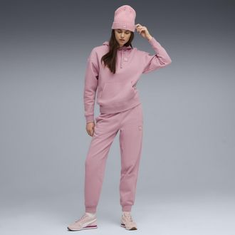 Puma Tuta in pile Loungewear da donna, Abbigliamento, Rosa, XXL