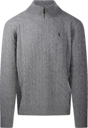 Ralph Lauren Ronde Hals Trui - Heren - Sweatshirts & Hoodies - Grijs - Maat: XL