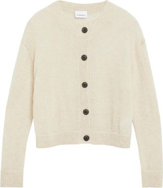 Comma Cardigans - Dames - Vesten - Beige - 3XL - Truien & Vesten