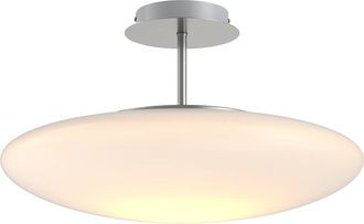 Lindby Lindby L&aacute;mpara De Techo Led gunda En Blanco Vidrio