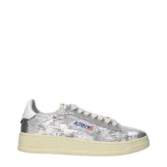 Autry Sneakers Dallas Women Silver/White Sequins