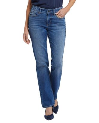 NYDJ Marilyn Picasso Lake Straight Leg Jean