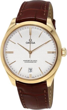 Omega De Ville Tresor Silver Dial Mens Watch 43253402102001