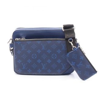 Louis Vuitton Blue Cobalt Taigarama Leather Shoulder Bag (Pre-Owned)