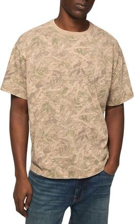 Lucky Brand Camo Cotton T-Shirt in Camo Army Colors at Nordstrom, Size X-Large