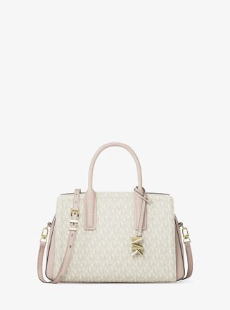 Michael Kors Laila Small Signature Logo Satchel