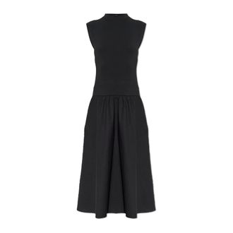 Sams&oslash;e & Sams&oslash;e Midi Dresses, female, Black, Size: L Sathea Dress