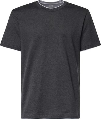 Eleventy Camiseta - Tops - Hombre - Gris - 3XL