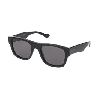 Gucci Gg1427S Sunglasses - male - Gucci - Sunglasses - Black - 53 MM - Accessories