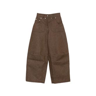 Simone Rocha Embellished Logo-patch Jeans