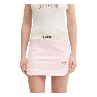 Barrow Minifalda de Algod&oacute;n - Skirts - Mujer - Rosa - XS
