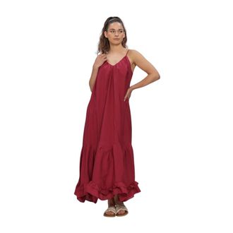 Y.A.S Y.a.s, Kleedjes, Dames, Rood, L, Yassema Strap Long Dress