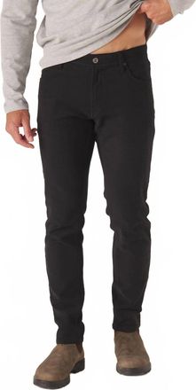 The Normal Brand MenS Slim Fit Comfort Terry Pants In Black