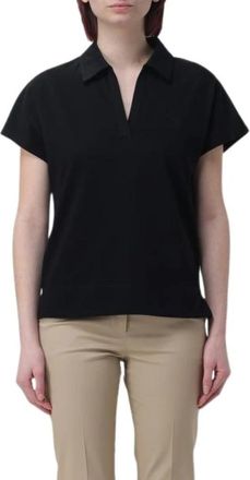 Fay Polo Shirt - Dames - Polos - Zwart - 2XS - Katoen - Tops
