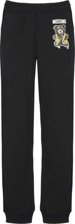 Moschino Broeken, Heren, Zwart, M, Katoen, Katoenen Broek