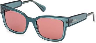 Max & Co. MO0098 98S Womens Sunglasses Green Size 53