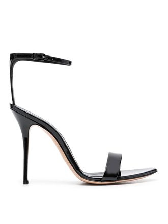 Casadei Patent leather sandals with buckle-fastening