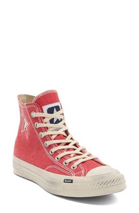 Converse x Madhappy Gender Inclusive Chuck 70 High Top Sneaker in Red/natural Ivory at Nordstrom, Size 8.5 Womens