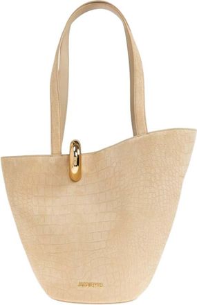 Jacquemus Beige Le Bambola Medium Tote