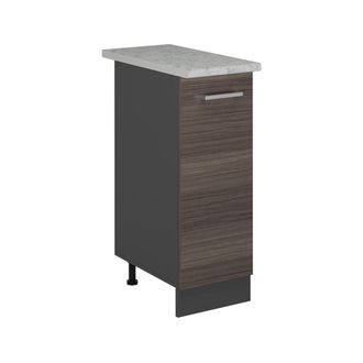 Vicco Armario De Farmacia R-line, Gris Noble, 30 Cm Et M&aacute;rmol