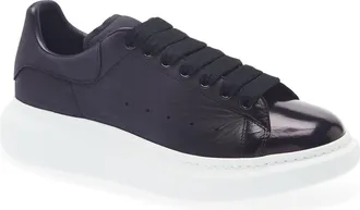 Alexander McQueen Low Top Sneaker in Midnight Blue at Nordstrom, Size 42.5