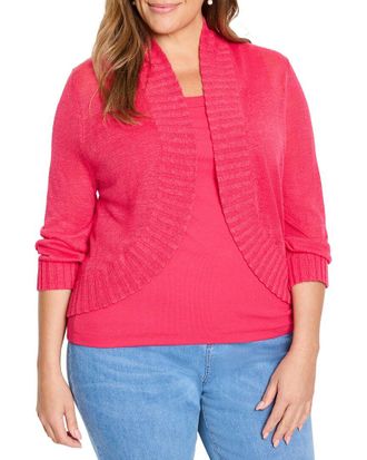 Nic+Zoe Nic+Zoe Plus Bolero Cardigan