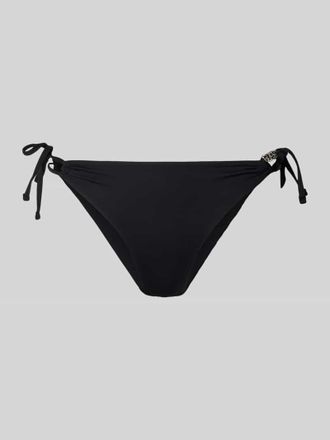 Guess Slim Fit Bikini-Hose mit Logo-Detail in Black, Gr&ouml;&szlig;e XL