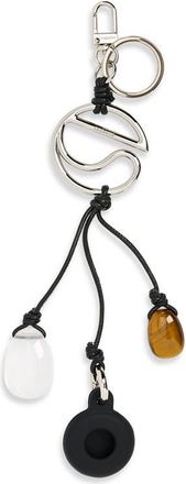 Coperni Stone Key Chain in Black at Nordstrom
