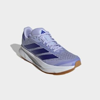adidas Laufschuh ADIDAS PERFORMANCE DURAMO SL 2, Damen, Gr. 42, silber (violet tone, lucid blau, silber metallic), Synthetik, Textil, Schuhe Laufschuh, diver