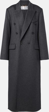 Victoria Beckham Double-breasted wool-blend coat
