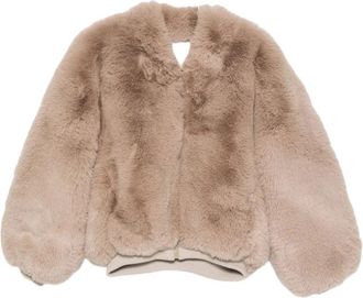 Frankie Shop THE Frankie Shop Jassen Grey - Dames - Jassen - Beige - XS - Jassen
