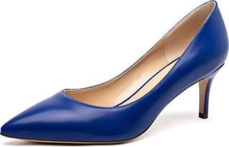 Chaussures Plates Femme Bout Pointu - Ballerines Escarpins Pumps En Cuir | Talon 1,5 Cm, Semelle Caoutchouc