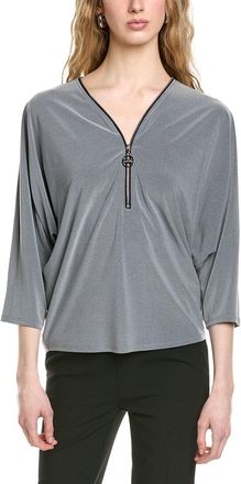Joseph Ribkoff Doman Sleeve 1/2-Zip Top