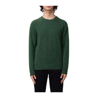 Brooksfield Maglione Girocollo 203Gk037 - - Knitwear - Uomo - Verde - L
