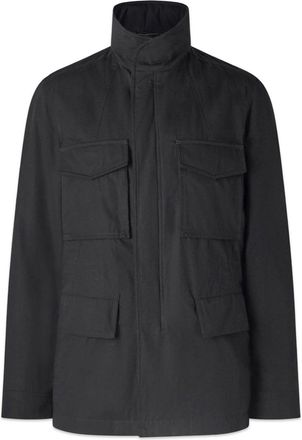 Tom Ford COTTON SILK FIELD JACKET Size: 50, colour: BLACK