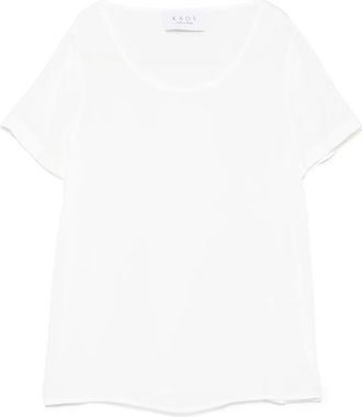 Kaos crepe T-shirt - women - Viscose - 44 - White