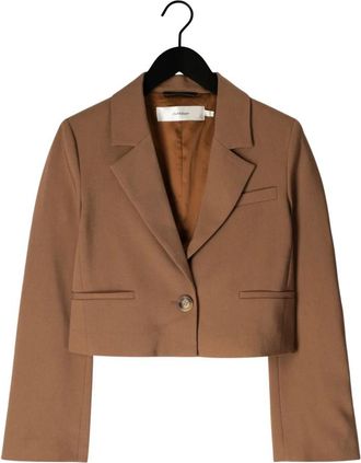 Inwear Khailw Korte Blazer - Dames - Blazers - Bruin - XL - Jassen