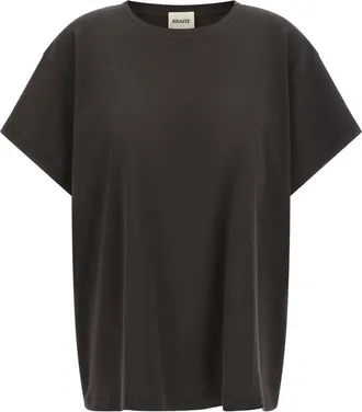 Khaite Mujer, Camisetas, Gris, Talla: S