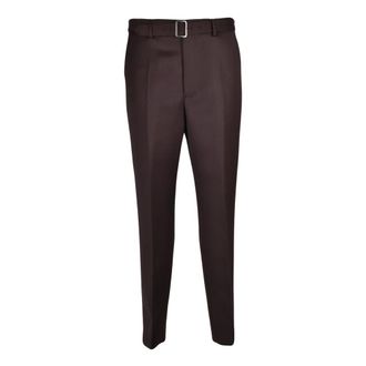 Maison Margiela Broeken, Heren, Bruin, L, Polyester, Classico Broeken