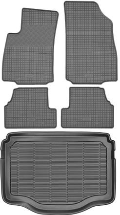 OEM Juego De Alfombrillas De Goma Para Coche Y Alfombrilla Para Maletero Para Chevrolet Trax Crossover (2012-2019)