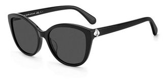 Kate Spade New York Hensley/G/S Asian Fit 807/IR Womens Sunglasses Black Size 55