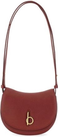 Burberry Mini Rocking Horse Schoudertas - Dames - Schoudertassen - Rood - ONE Size - Leer - Tassen