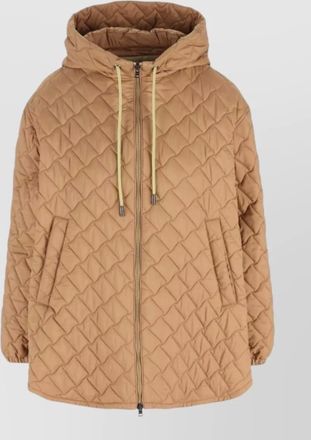 Herno a line down jacket hood and pockets