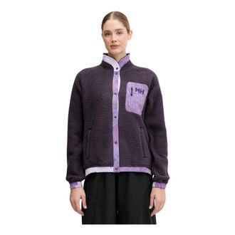 Helly Hansen Imperial Pile Snap - Dames - Fleece jassen - Paars - S - Fitness