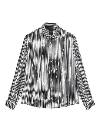Patrizia Pepe striped shirt - Black