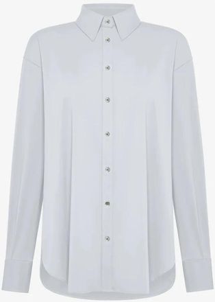 Roberto Ricci Design Camicia modello boyfriend oxford - Dames - Overhemden - Wit - 2XS - Overhemden