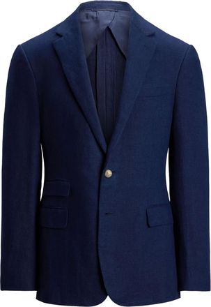 Ralph Lauren Purple Label Blazer in garza - Blu
