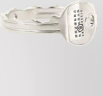Maison Margiela brass key bangle bracelet